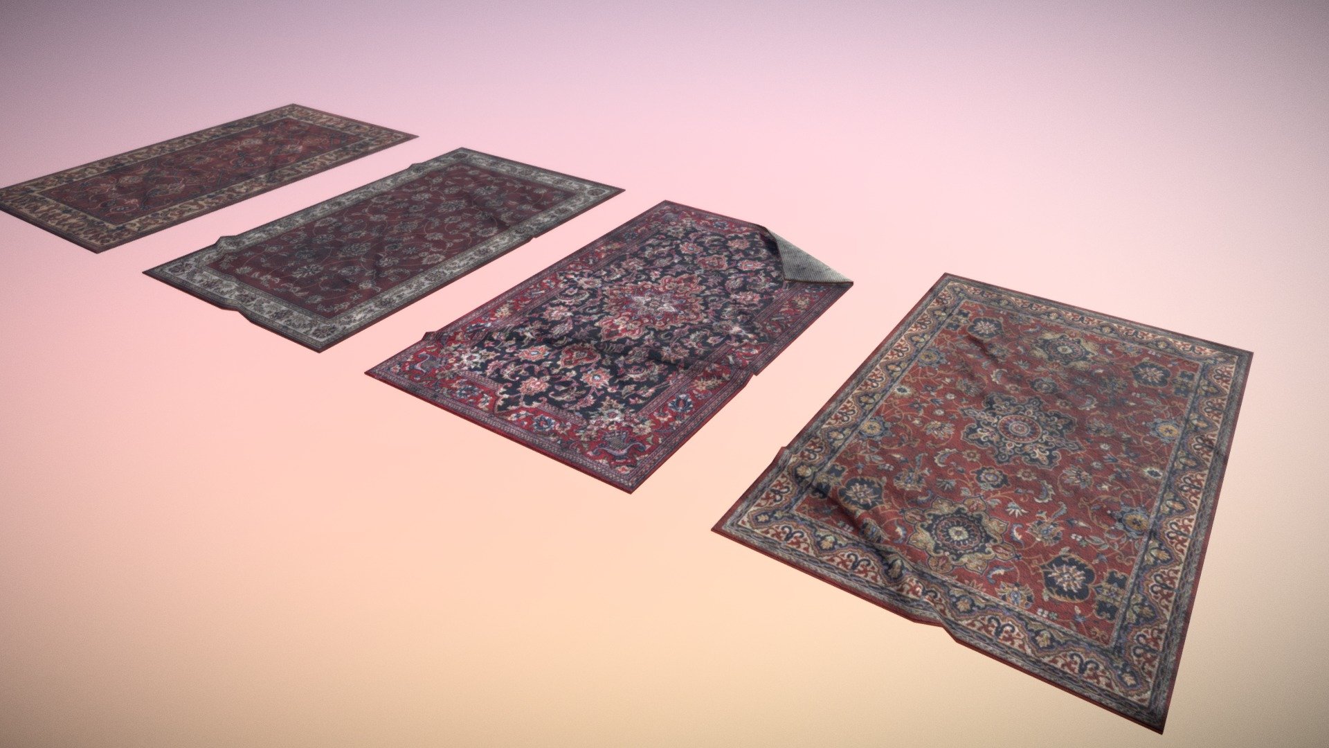carpet pack 7 3D Model in Other 3DExport