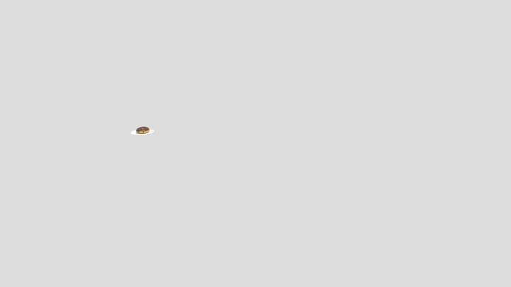 Donut With Plate