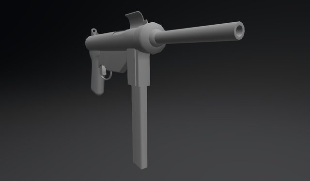 Grease Gun 3D Model