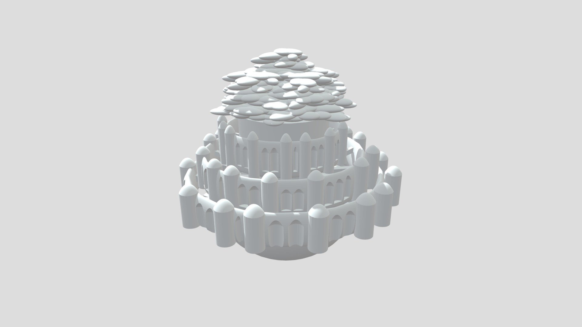 Laputa - 3D model by Uzlkav [8003156] - Sketchfab