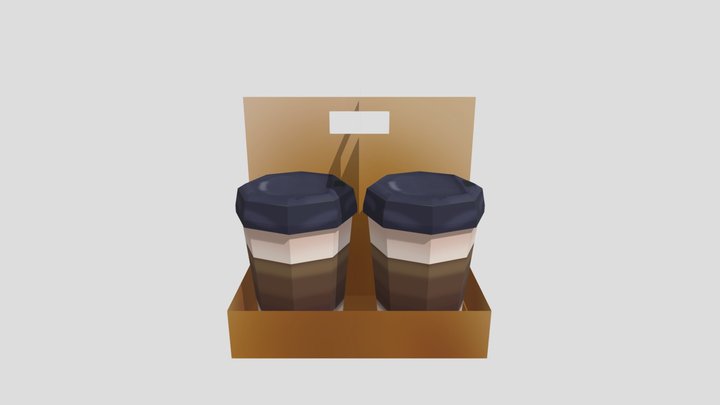 Coffee Box 3D Model