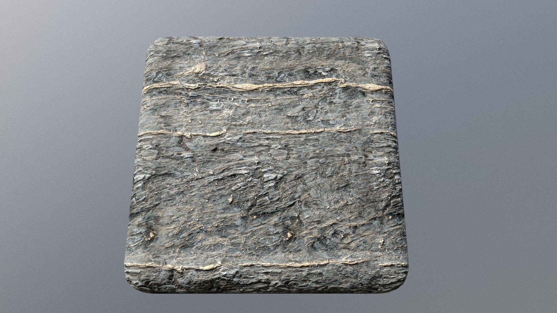 Tiled PBR material - Rock surface