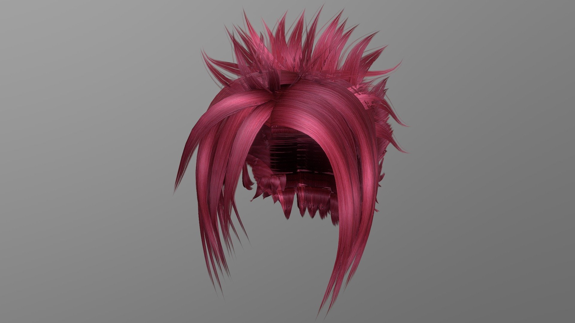 Anime Hair (Crimson) - Buy Royalty Free 3D model by shimtimultimedia ...