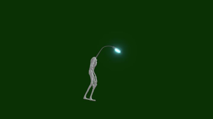 Standing Up 3D Model