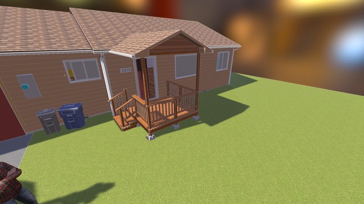 House1 - heavy on structural detail 3D Model