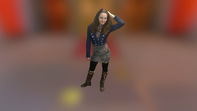 Dancer 3D Model