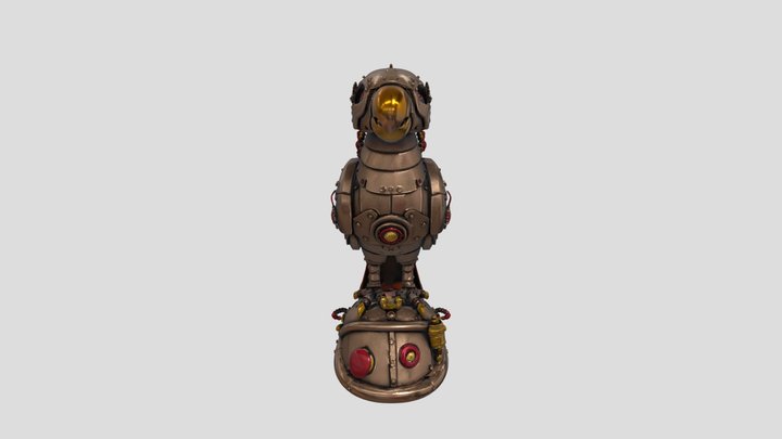 鳥 3D Model