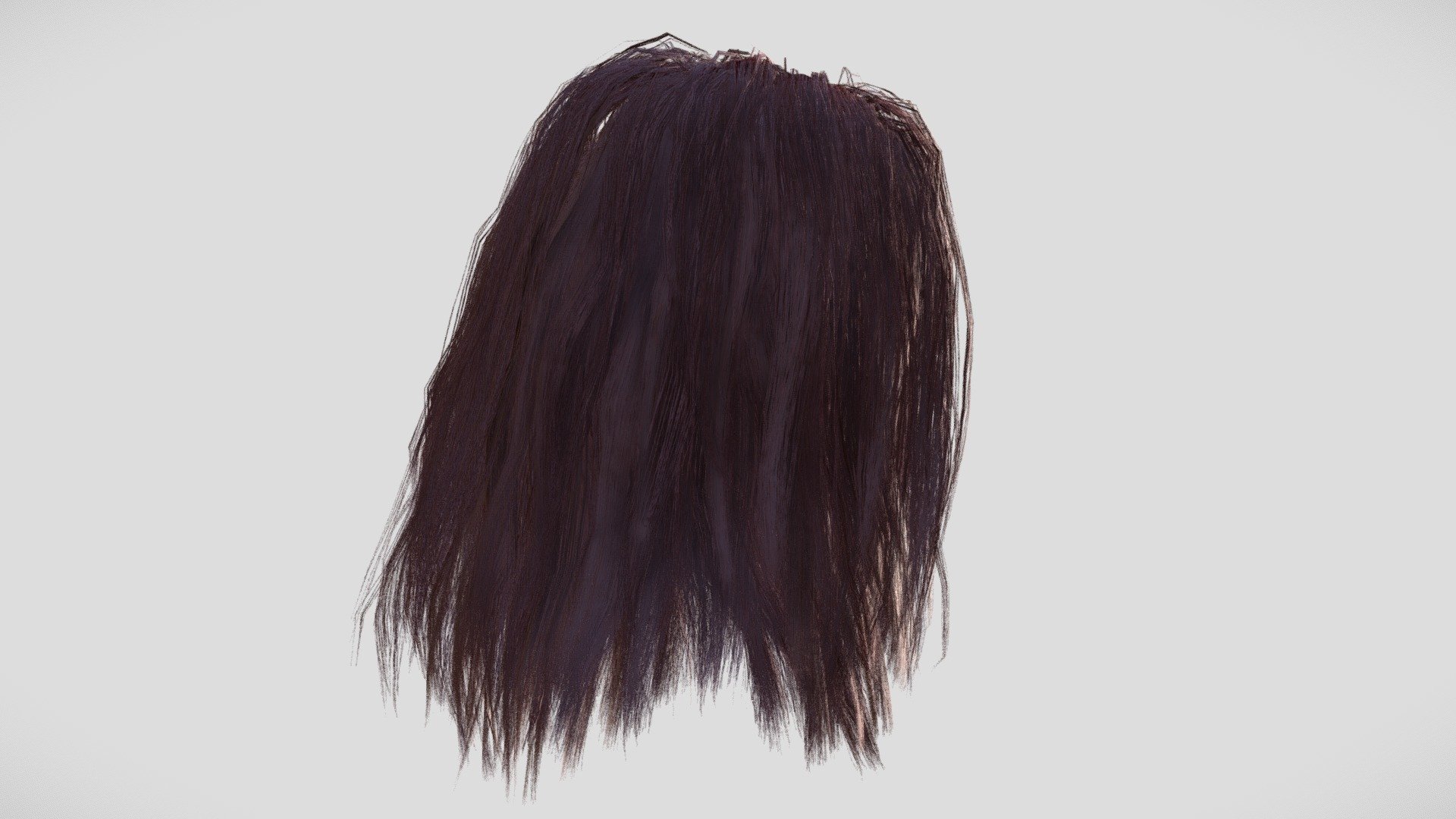 Hair Female - 027 - Buy Royalty Free 3D model by Scanlab Photogrammetry ...