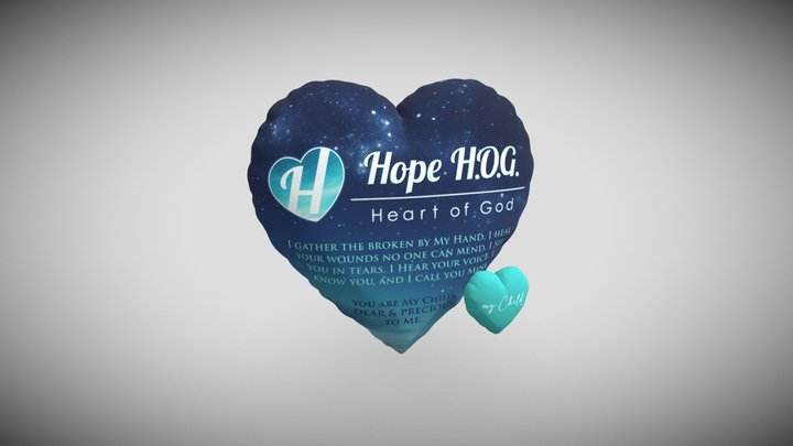 Hope: Heartbreak Healer - H.O.G. Pillow 3D Model