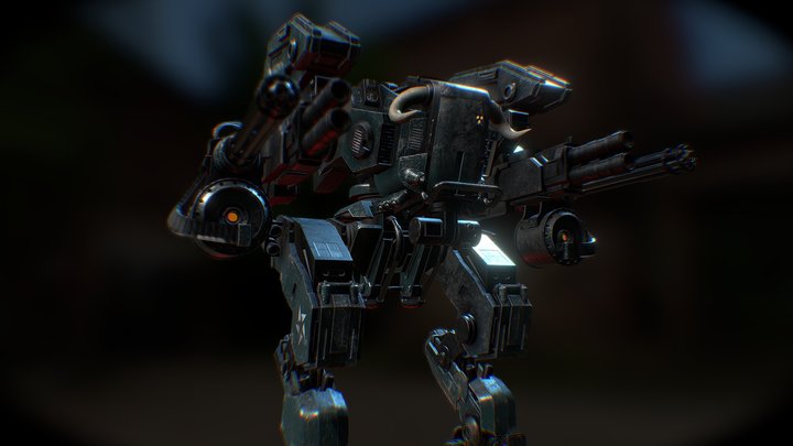 Mech_ Kaino 3D Model