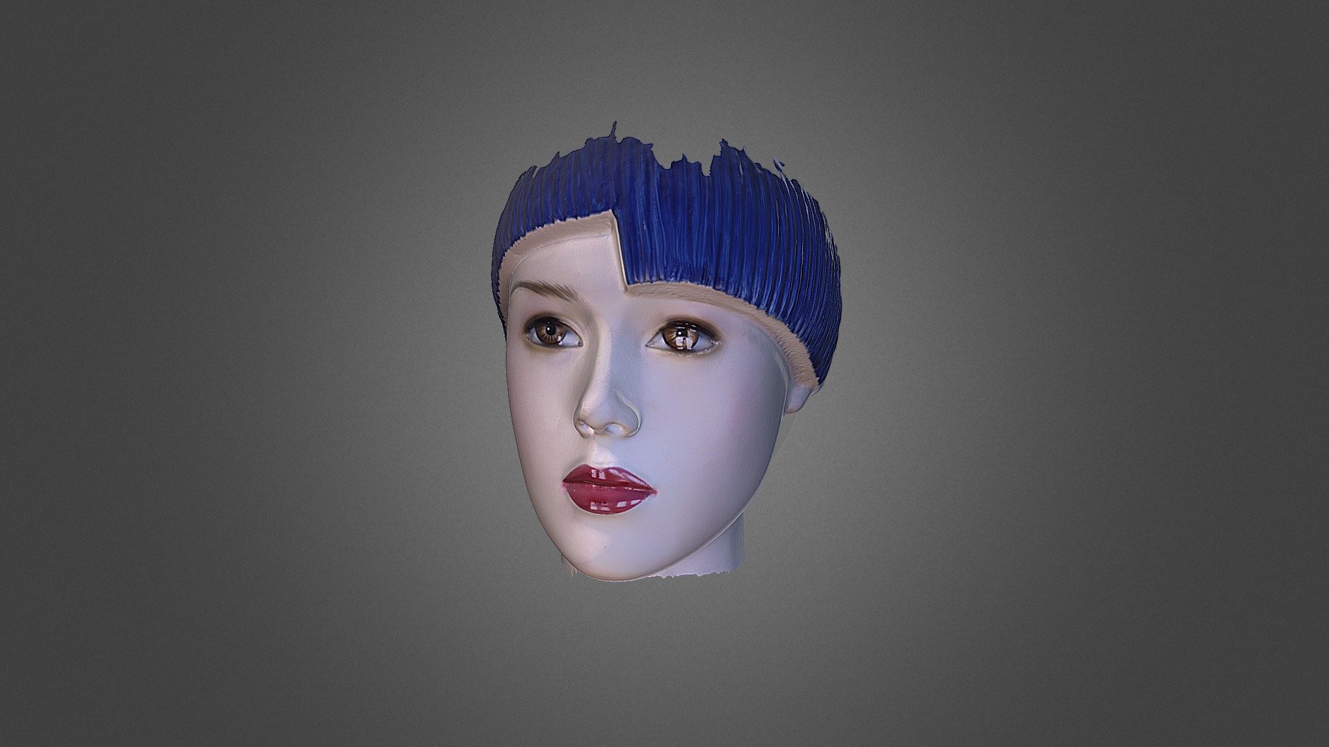 3D Face scanner Facense Model 6: girl