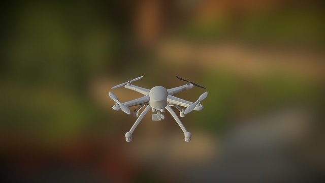 Drone Walkera QR 350 Pro. 3D Model