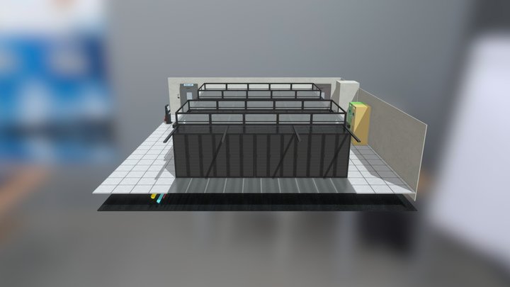 標準機房 3D Model