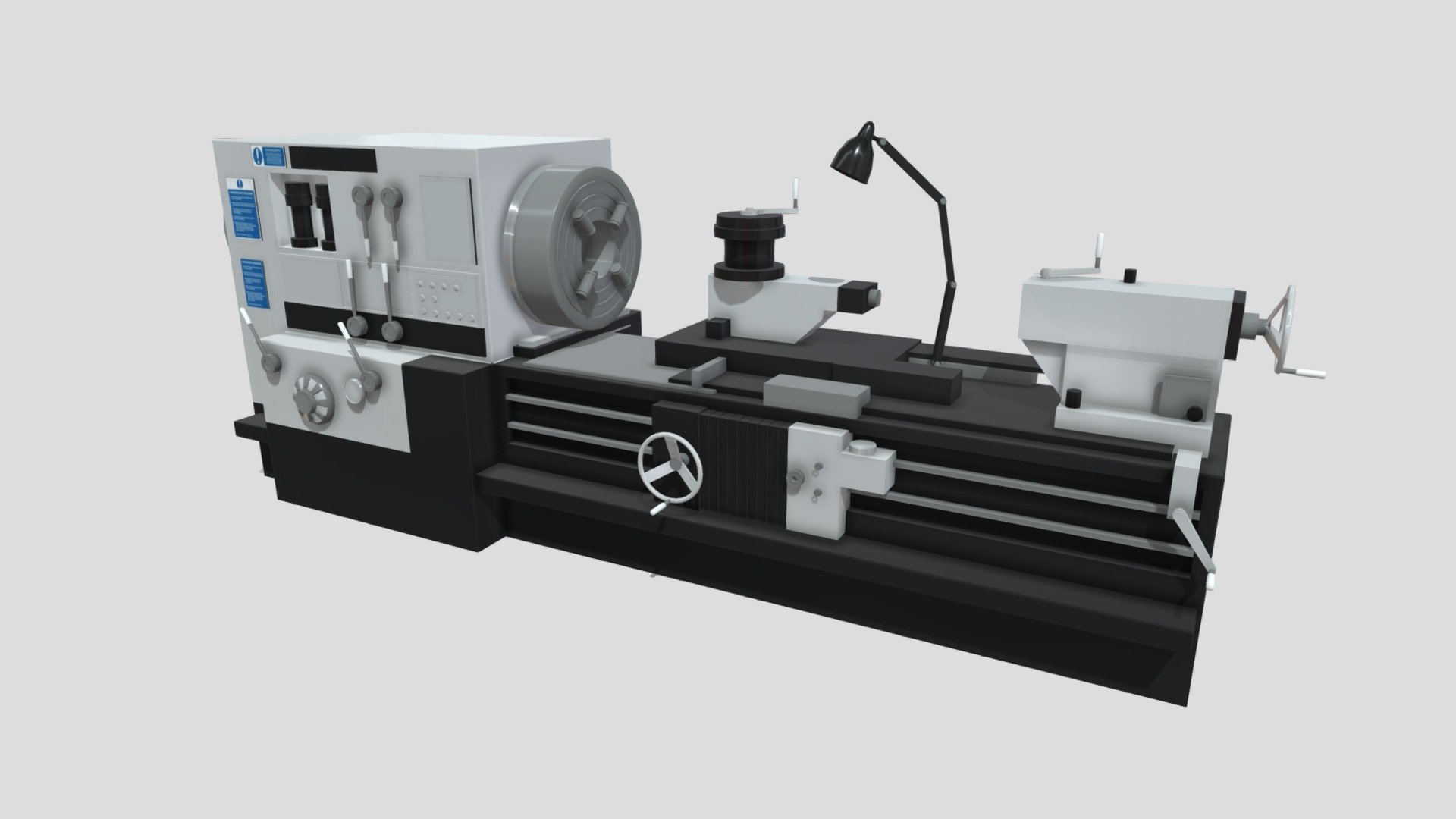Lathe - 3D model by The Learning Network (@TheLearningNetwork) [800a9f4 ...