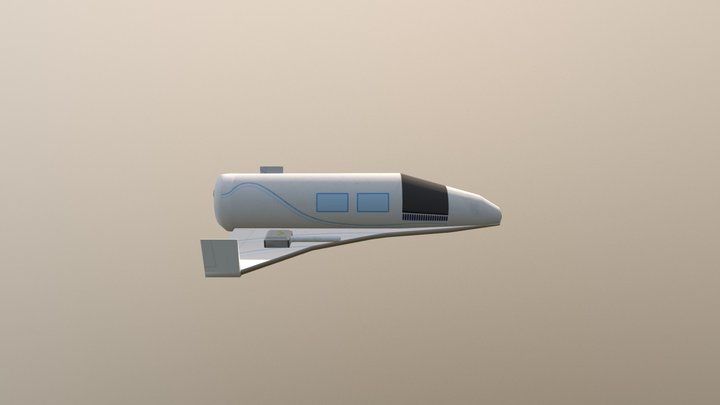 Spaceship 3D Model