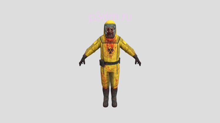 Hazmat 3D Model