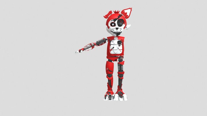 withered catatomic 3D Model