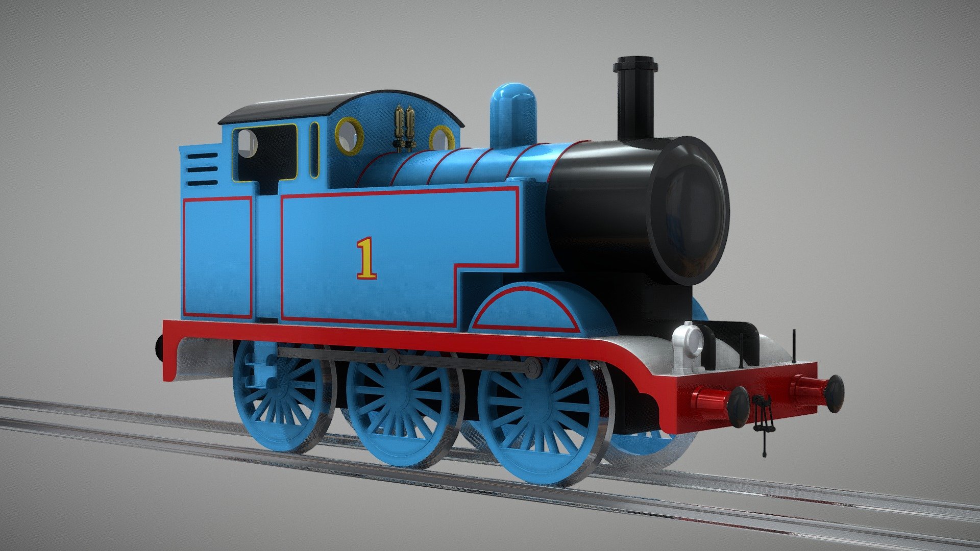 Thomas 3D model by h2nr03 (TheBigH) [800b5de] Sketchfab