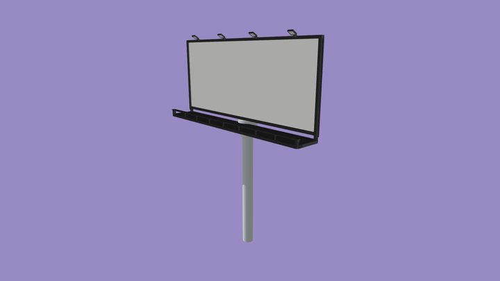 Billboard 3D Model