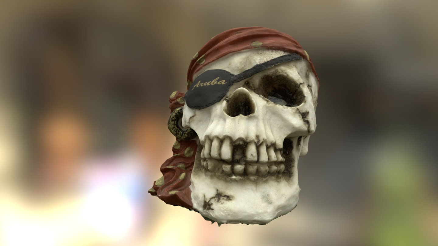 Jack Sparrow — Sketchfab embed 3D viewer
