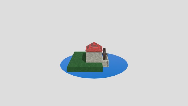 Watermill 3D Model