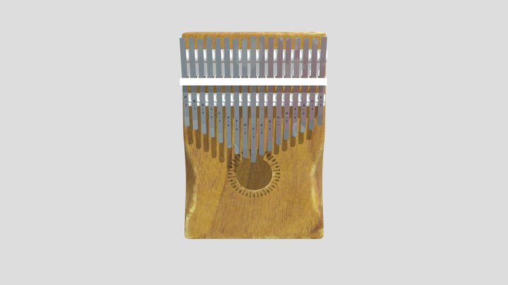 Kalimba 3D Model