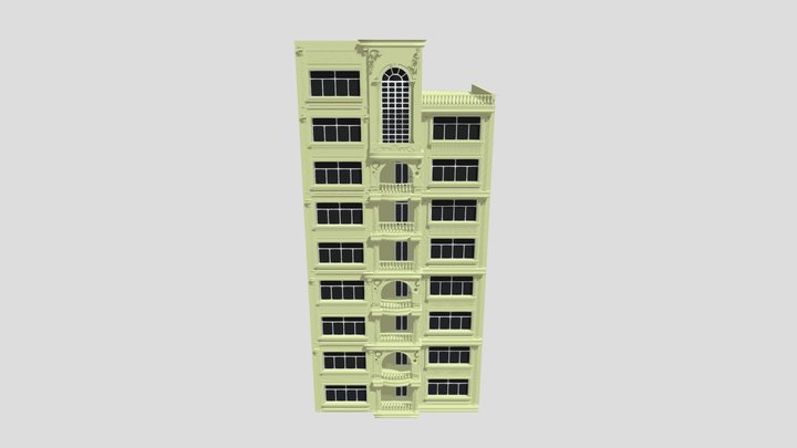 rayadecor - Mr.navid facade 01 3D Model