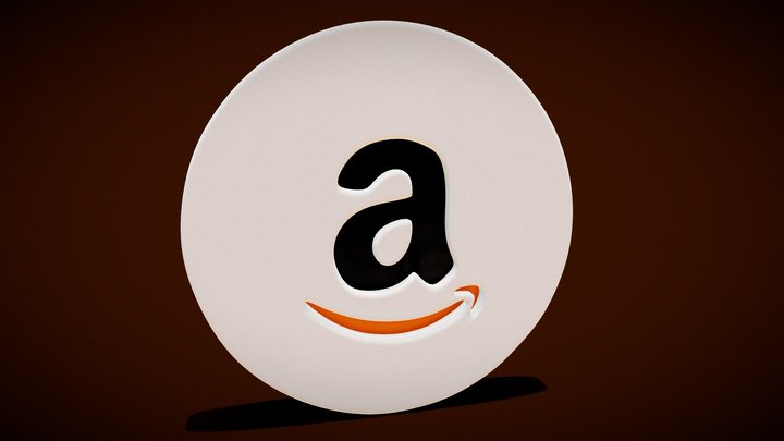 Amazon Logo 3D Model