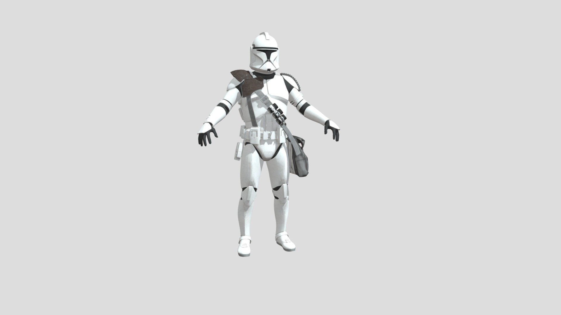 Heavy Clone Trooper From Battlefront 2 - Download Free 3D model by ...