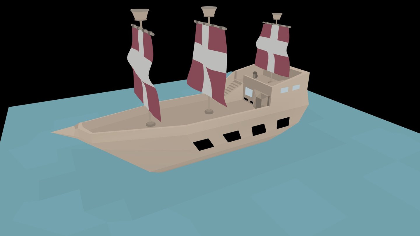 Ship in sea - 3D model by kunalramchurn [800df7e] - Sketchfab