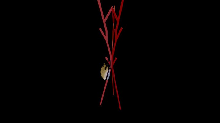 Coat Stand Fractal 3D Model