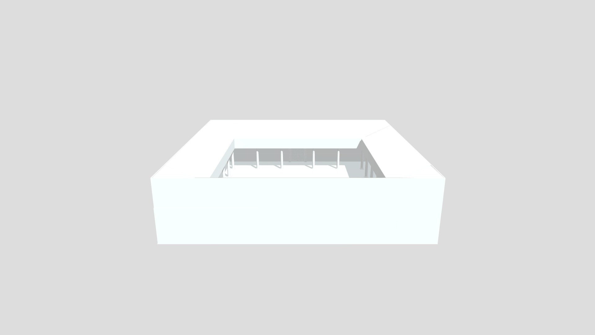 OBJ Roman Courtyard 15 V1