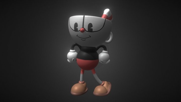 Cuphead 3D Model