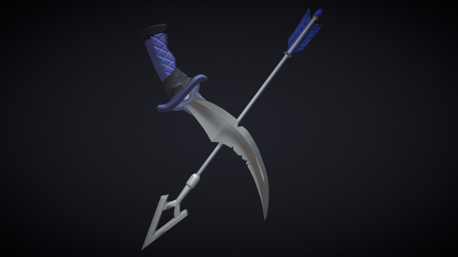 ARROW AND DAGGER - 3D model by Alyssa De Roo (@alyssaderoo) [800f0ca ...