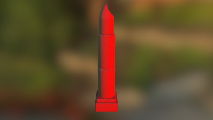 LIPSTICK_02 3D Model