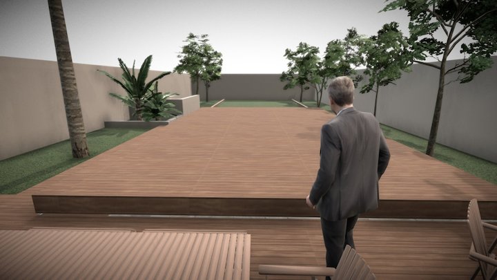 Ville Toldos - Deck Móvel em Uruguaiana 3D Model