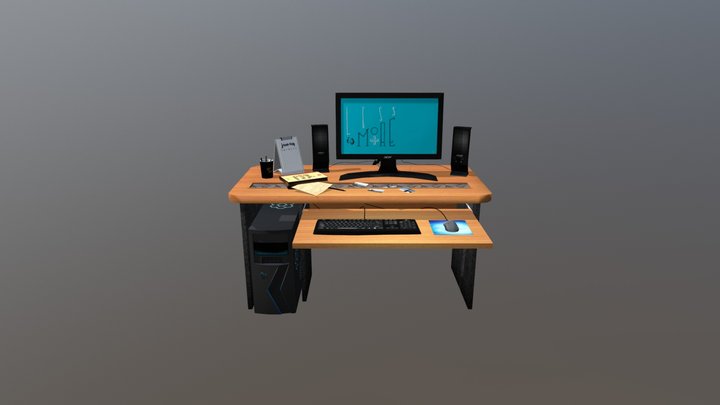 University : Fourth-year 2017 : Computer 3D Model