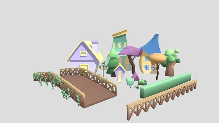 Townstuff 3D Model