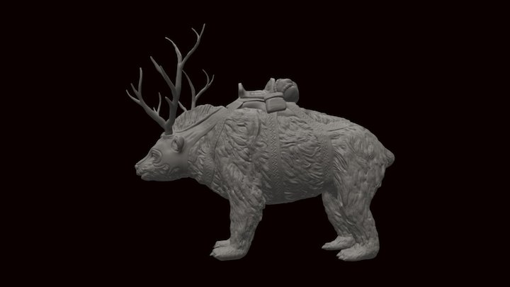 Bear scout 3D Model