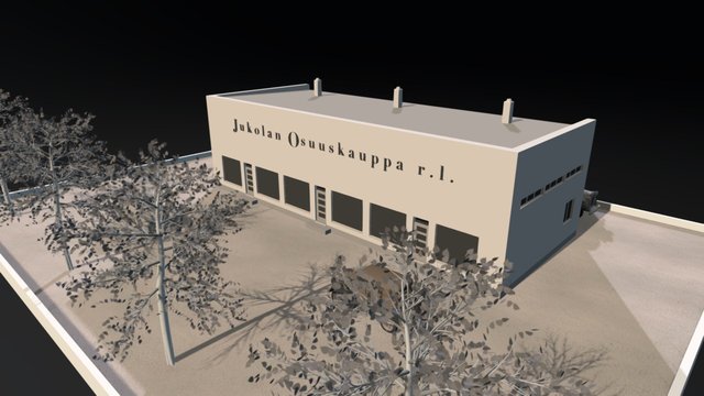 Jukolan Osuuskauppa 3D Model