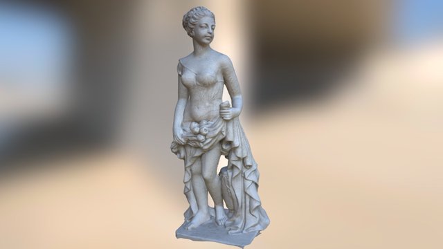 Women Statue 3D Model