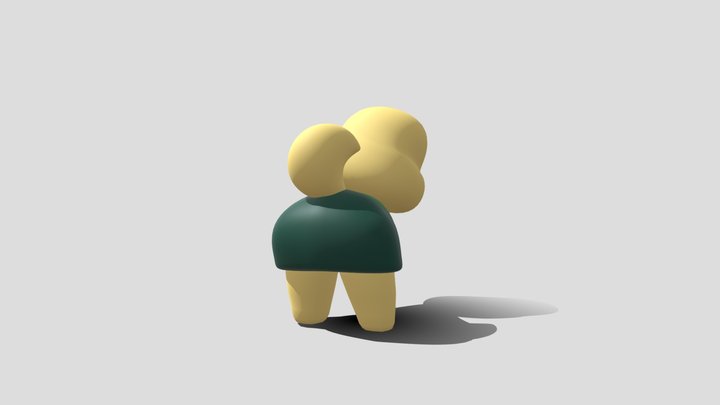 [UNFINESHED] Isabelle booty 3D Model