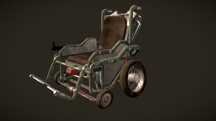 Seated Scrambler - Howest DAE Project 3D Model