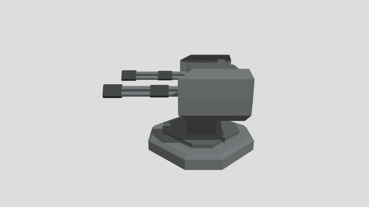 Turret 3D Model