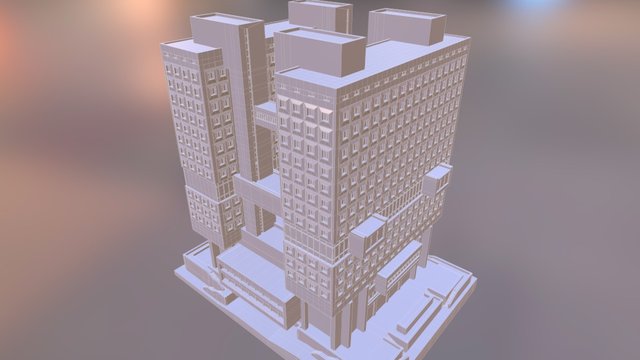 House of Soviets 3D Model