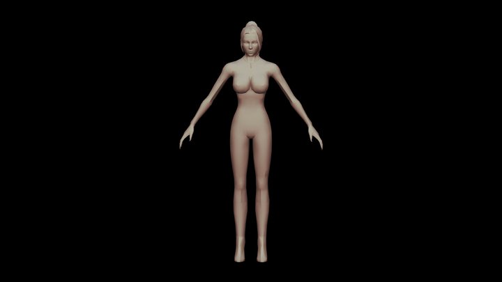 sexy blonde women - 3D model by OFFROAD_TRUCKER [8014d87] - Sketchfab