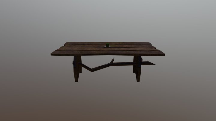 Shreks Houses Table 3D Model