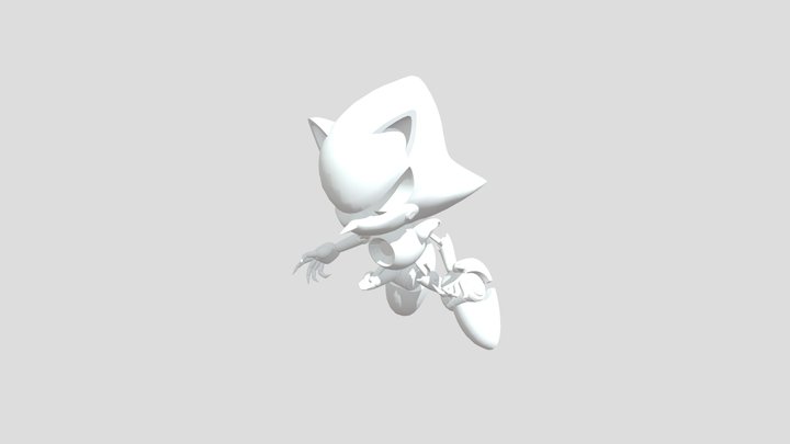 Metal sonic 3D Model