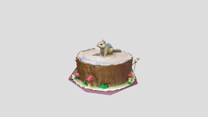 Claudia's Chippy Cake 3D Model