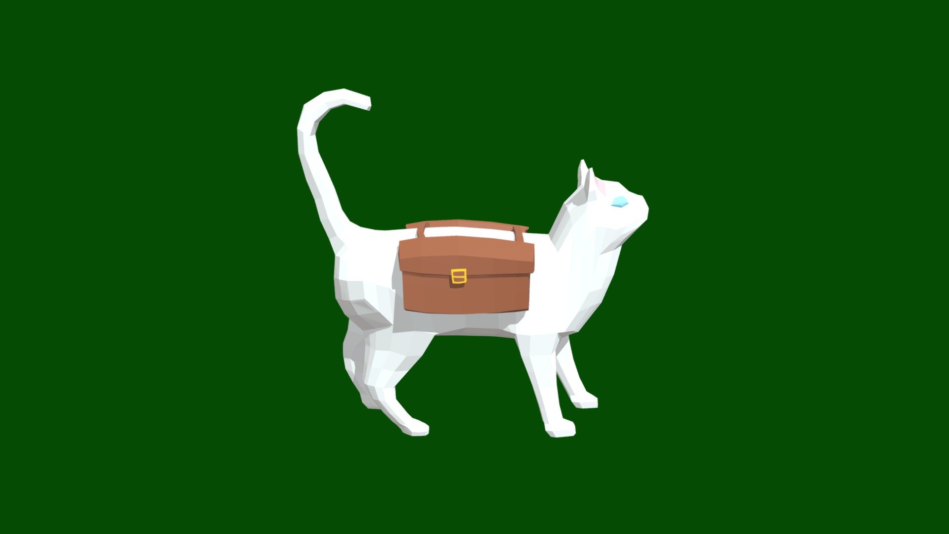 Backpack Cat 3D model by RedHeadCaitlin [8017327] Sketchfab